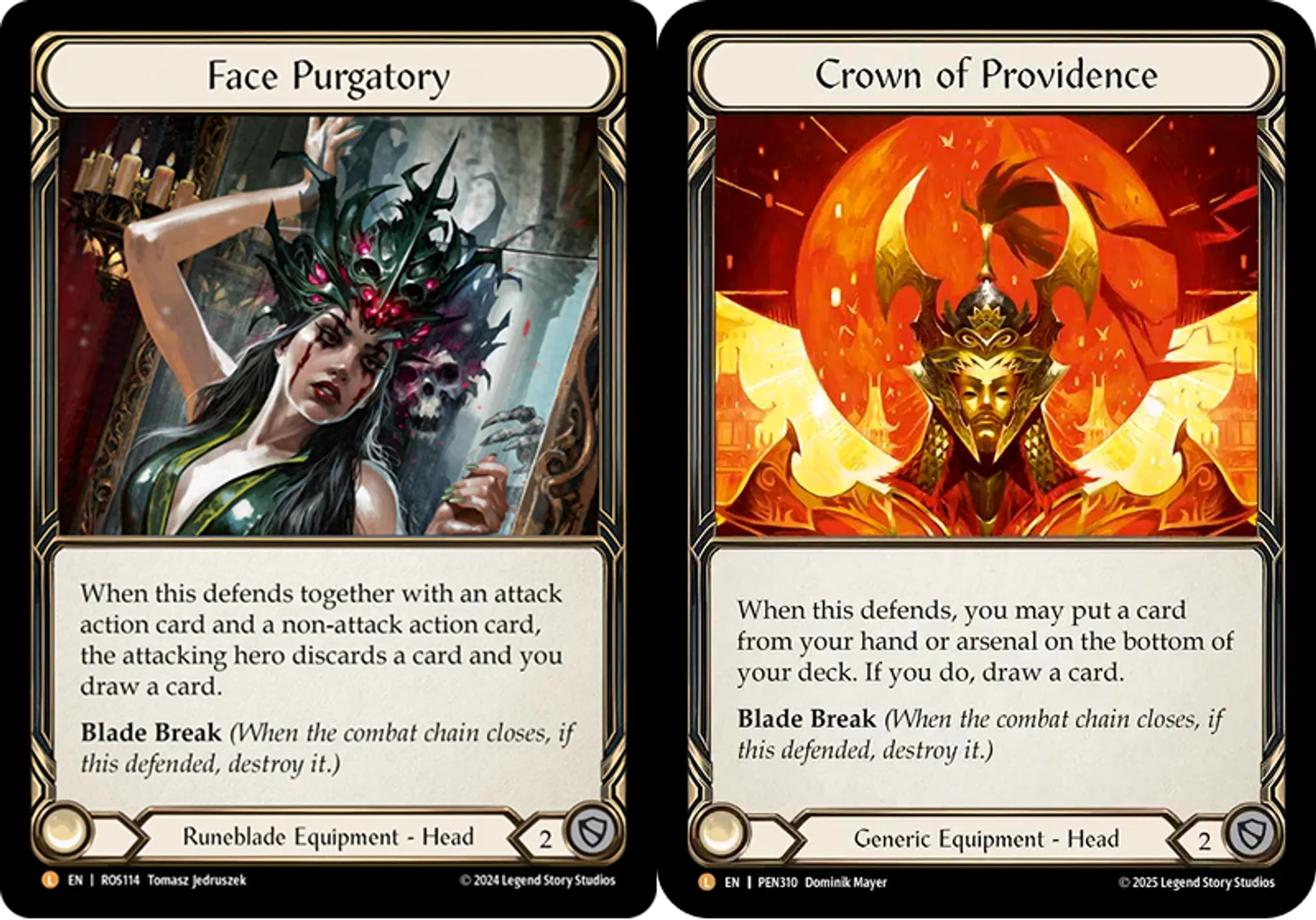 Face Purgatory and Crown of Providence
