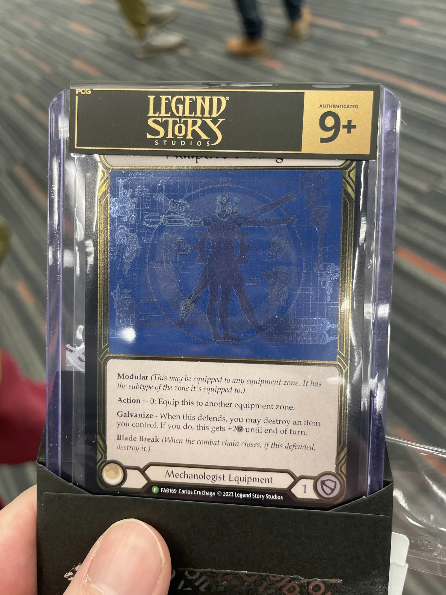 A gold foil Adaptive Plating